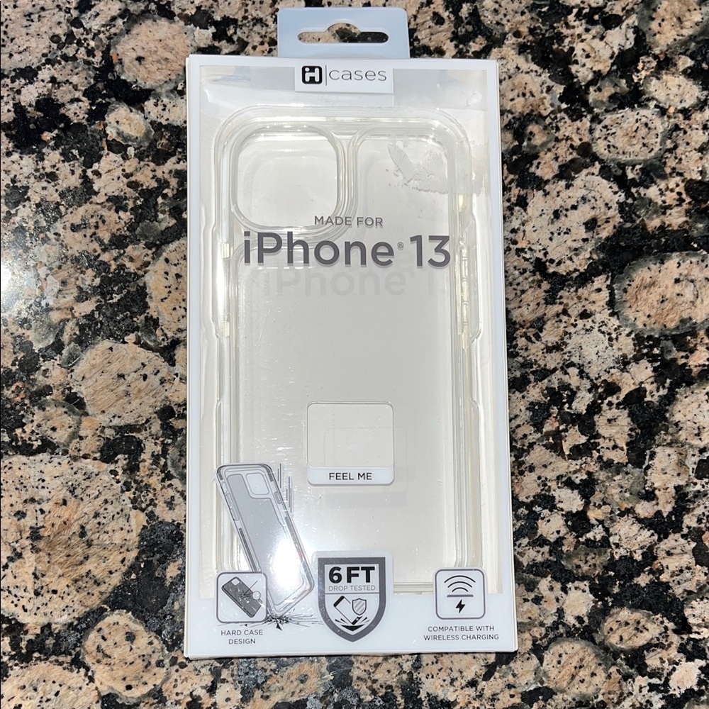 iHCases Transparent Phone Case for iPhone 13